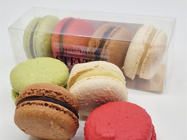 Macarons 4 per doosje